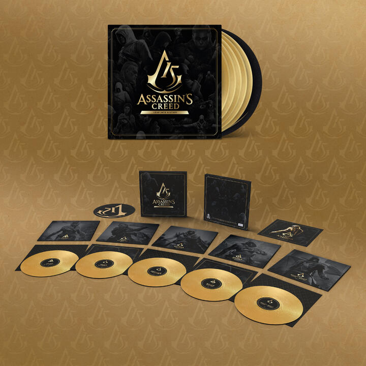 1 x Assassin's Creed 15th Anniversary Vinyl Box Set (Limited Edition)